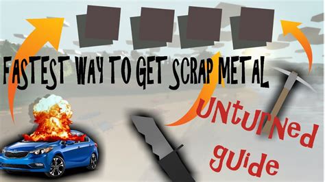 unturned id metal sheet|unturned metal scrap id.